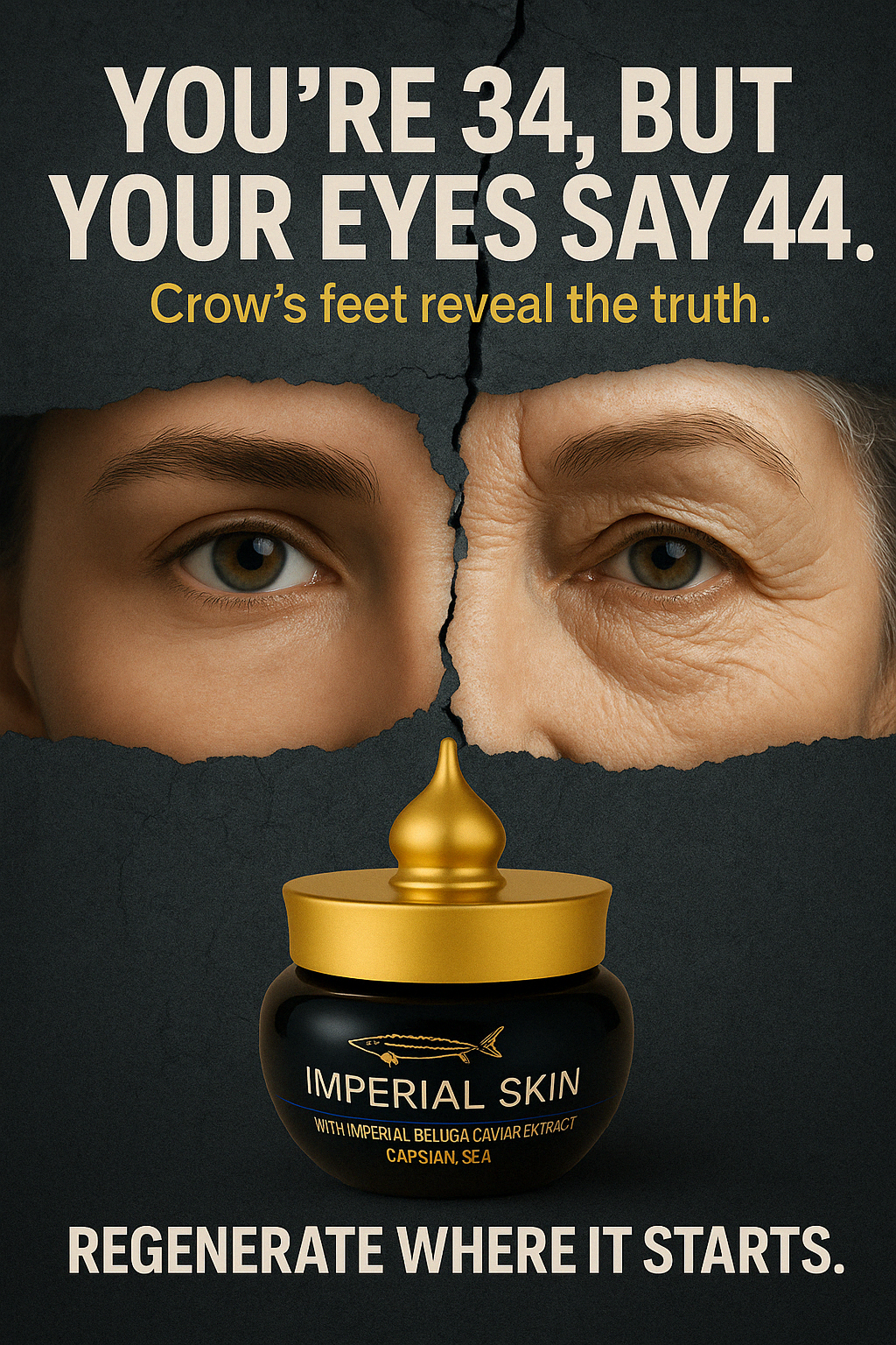 Imperial Skin Ritual – The World's Only Method Against Crow’s Feet for a 9 Years Younger Look