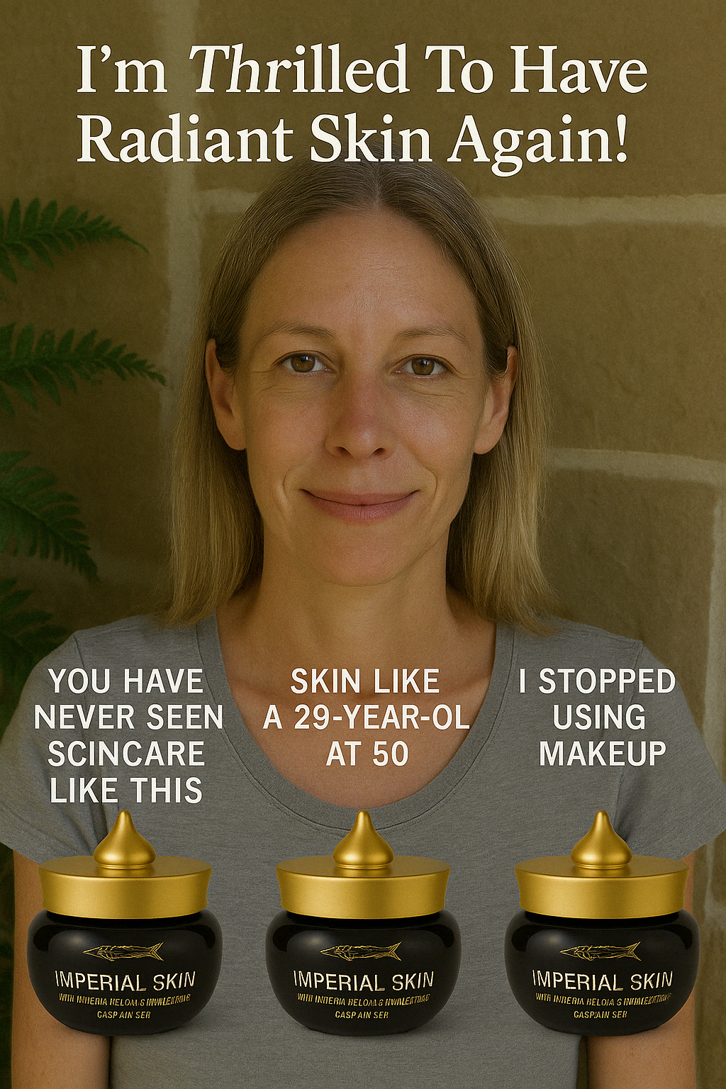 Imperial Skin Ritual – The World's Only Method Against Crow’s Feet for a 9 Years Younger Look